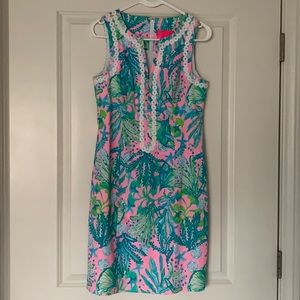 Lilly Pulitzer Delila stretch shift dress